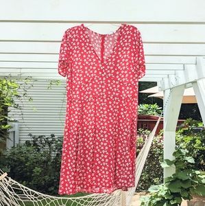 GAP V-Neck Floral Dress